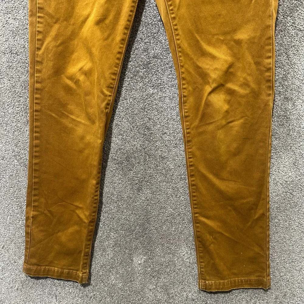 Levis‎ Chino Pants Men 29X32 Brown Slim Straight Preppy Cotton Everyday Casual